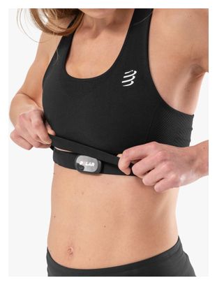 Brassière Compressport FeelFree Seamless Bra Noir