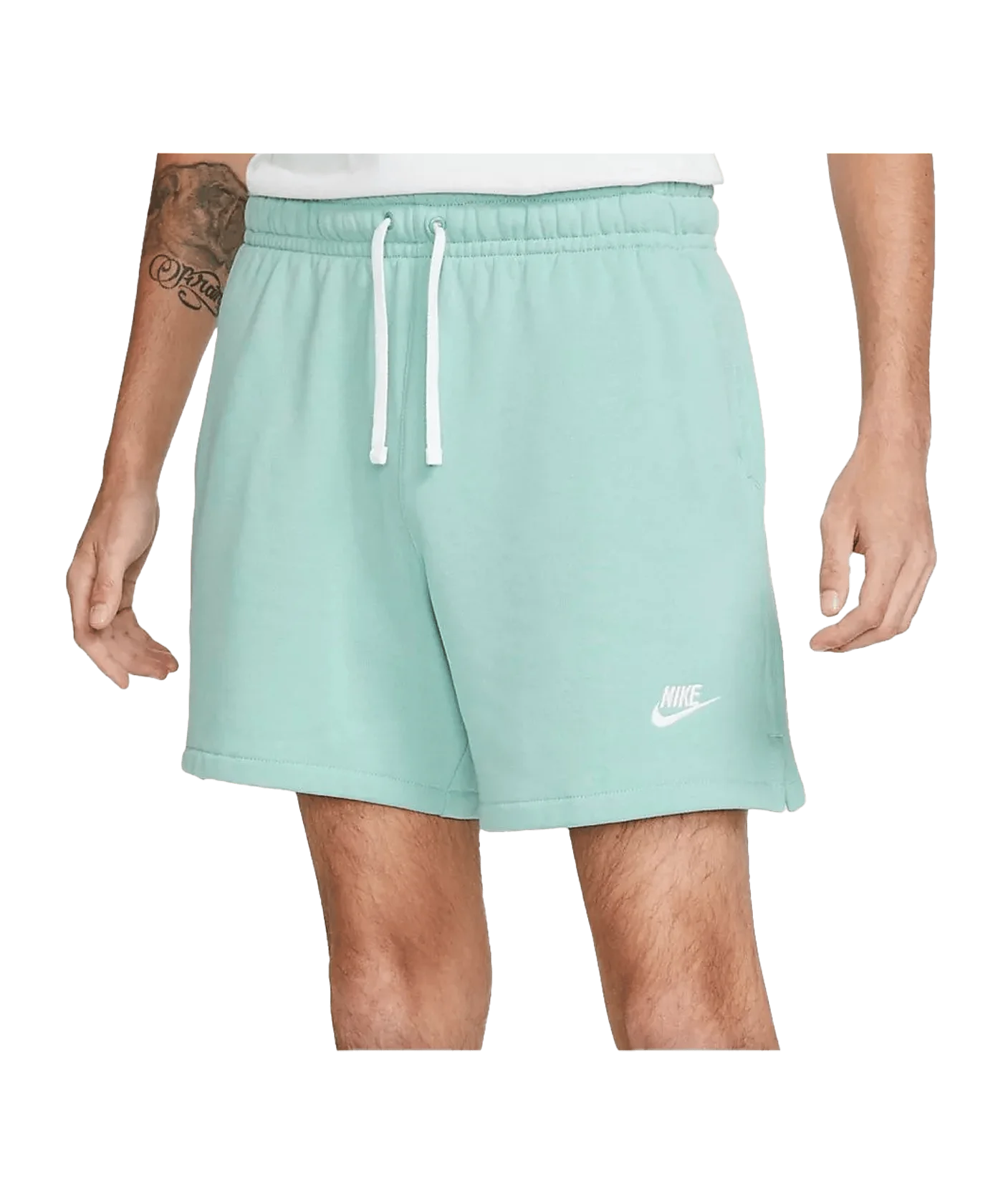 Nike Club Fleece Flow Short Blau Weiss F309