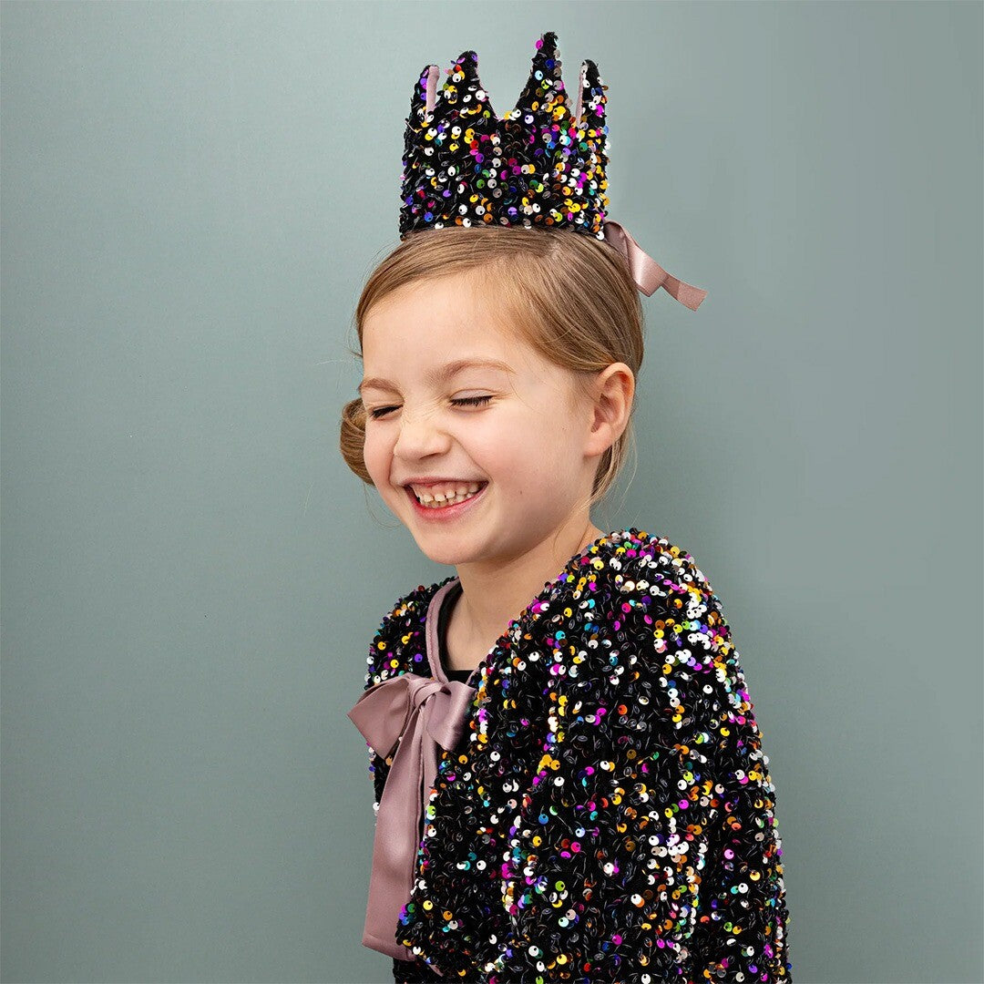 Mimi & lula kroon rainbow dazzle sequin