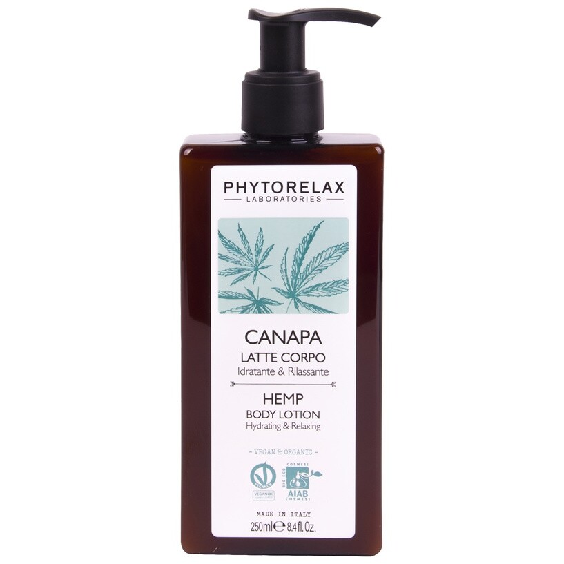 Lotion hydratante & relaxante - Huile de graines de chanvre - Corps - 250 ml