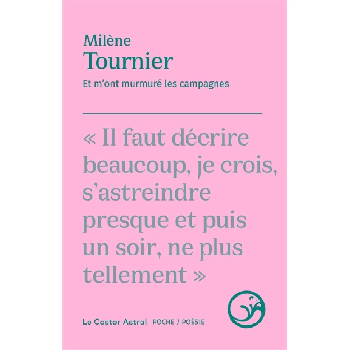 Et m'ont murmuré les campagnes