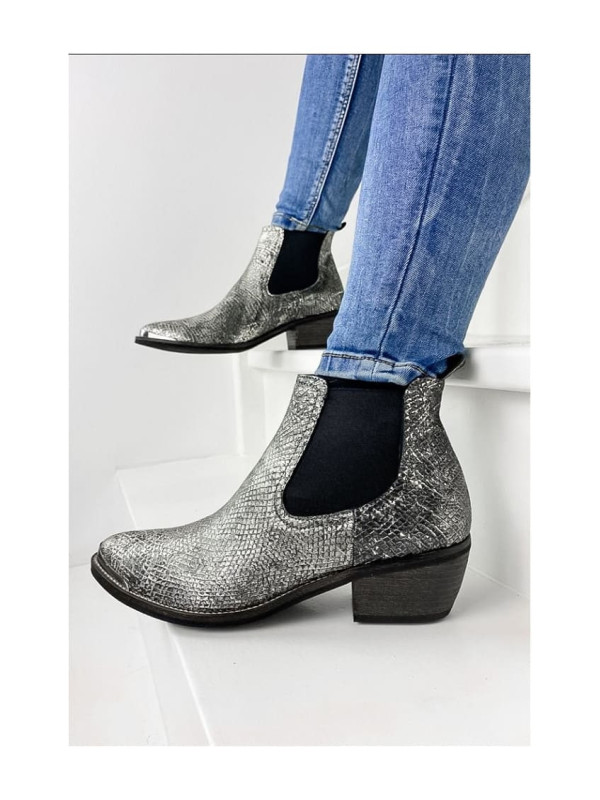 Bottines Santiag Vaya Grease - Minka