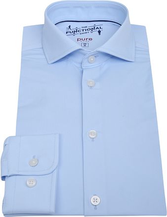 Pure H.Tico The Functional Shirt Blauw 4030-21750-100 kopen
