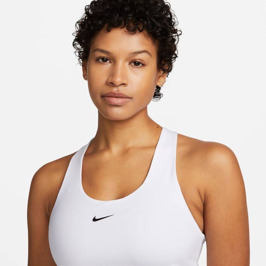 Nike Swoosh Women's Medium-Support WHITE/STONE MAUVE/BLACK