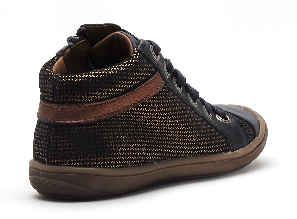 Bellamy boots bottine enfant fillette lara bleu