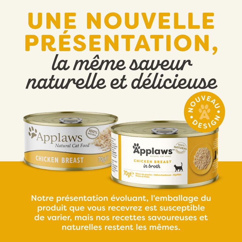 Lot Applaws 24 x 70 g