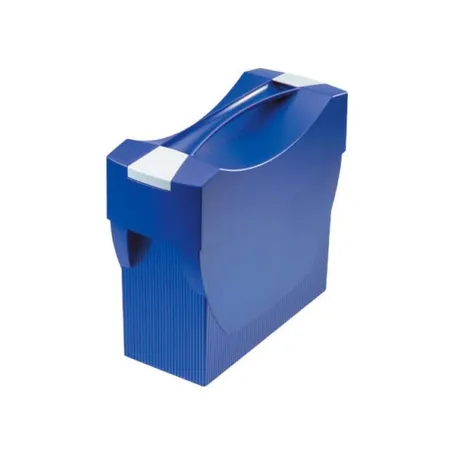 HAN Hängemappenbox SWING+ mit Deckel, für ca. 20 Mappen, 390 x 260 x 150, blau