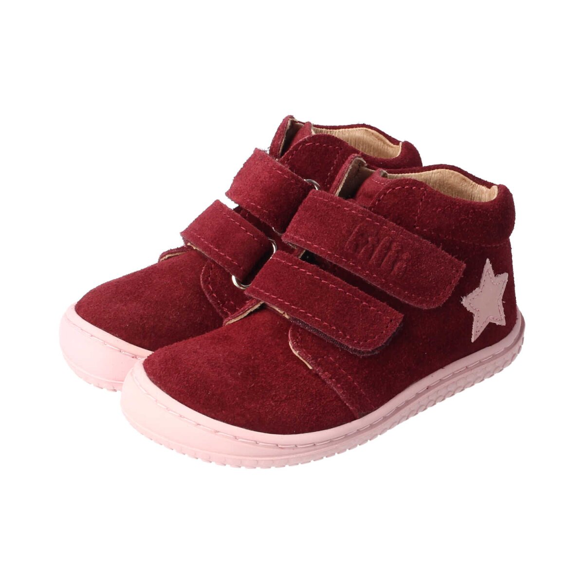 3013-1 rasberry CHAMELIION velours leather velcro Weite/M