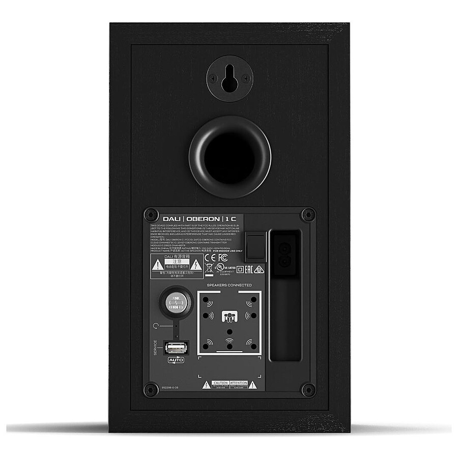 Dali Oberon 1 C (la paire) - Noir + Sound Hub Compact