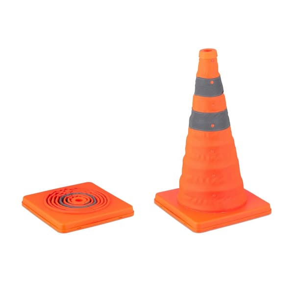 Sammenleggbare pyloner i sett med 4