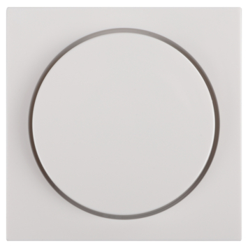 Gira ST55 centraalplaat dimmer wit