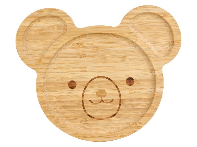 Bamboe kinderbord met zuignap