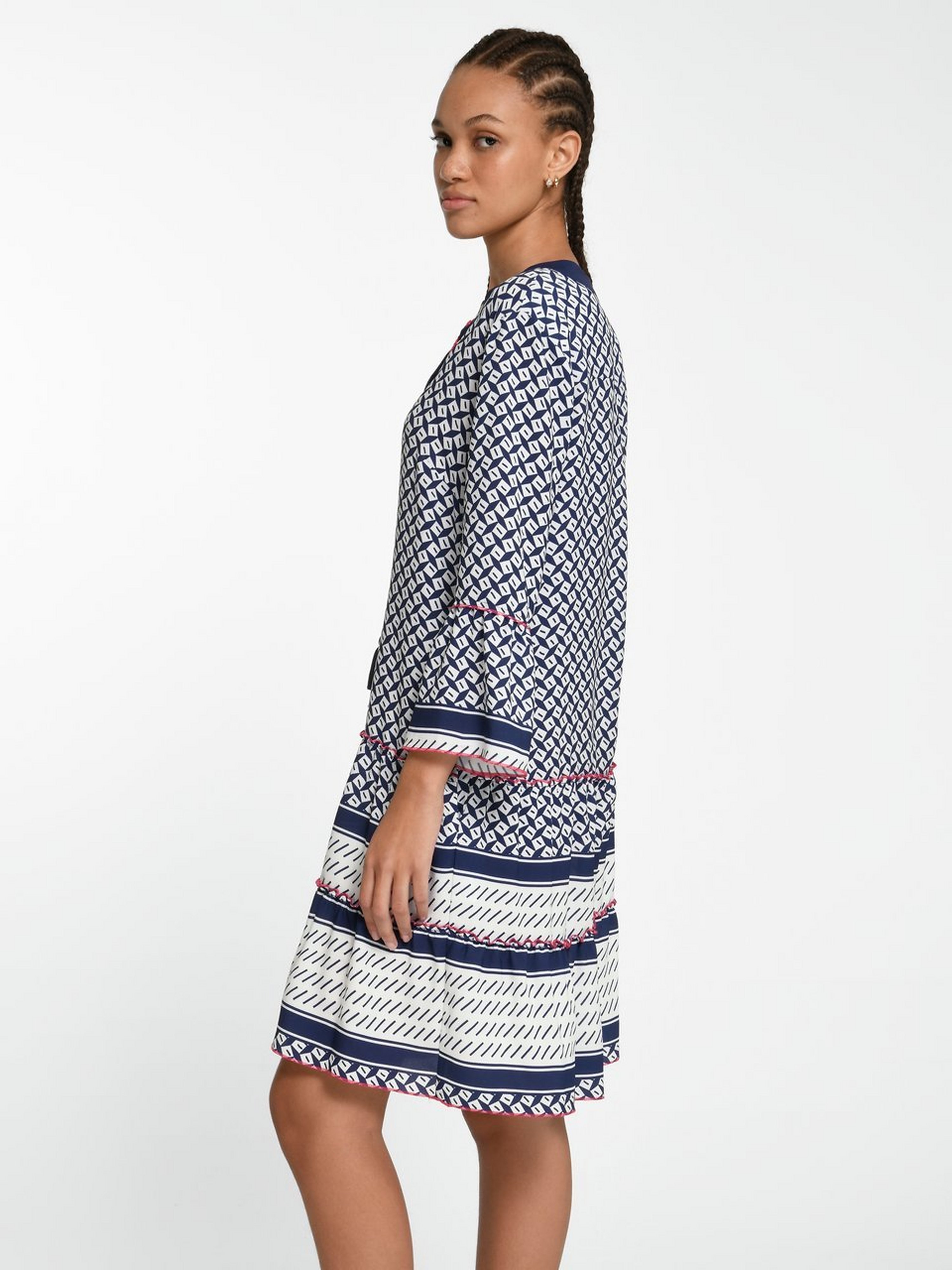Kleid mit 3/4-Arm