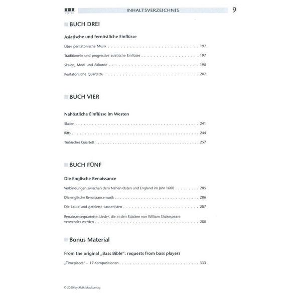 AMA Verlag Bass Bible 2