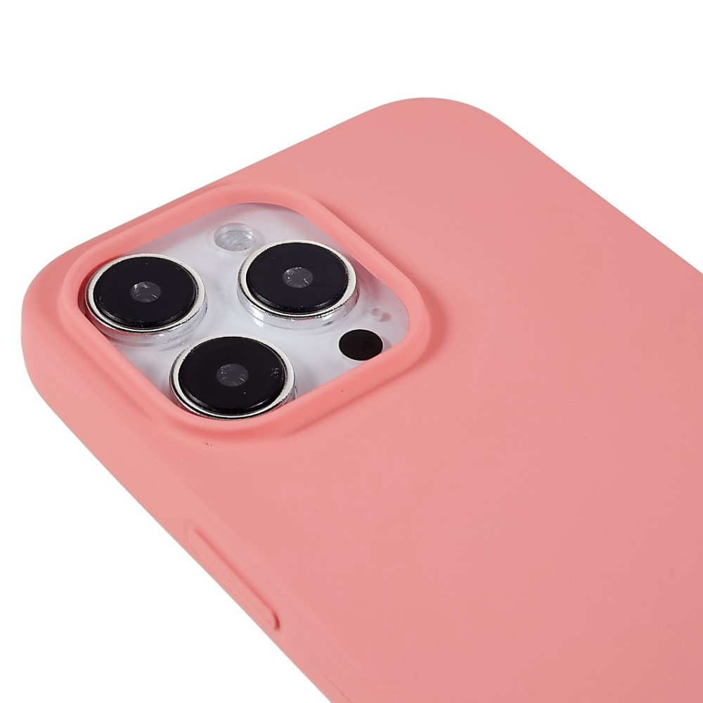 Mercury Goospery - iPhone 14 Pro Max Gummi Case Hülle - Rosa (Matt)