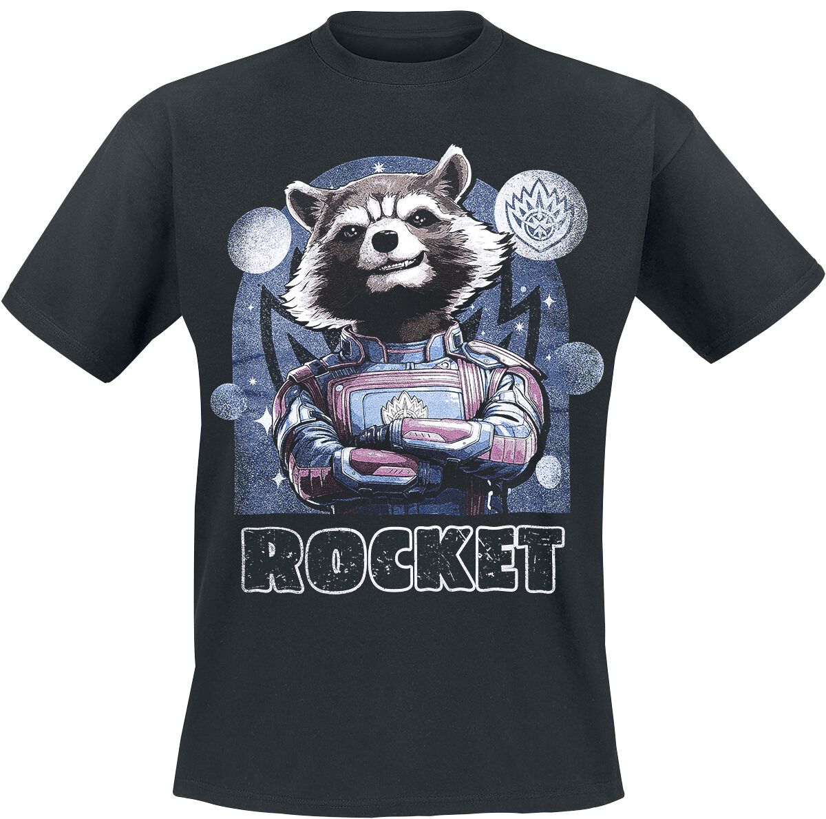 Les Gardiens de la Galaxie Vol. 3 - Rocket  | Les Gardiens De La Galaxie T-Shirt Manches courtes
