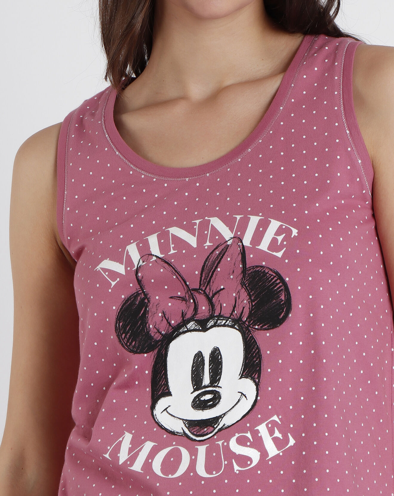 28 Pyjama Débardeur & Short Hestia rose
