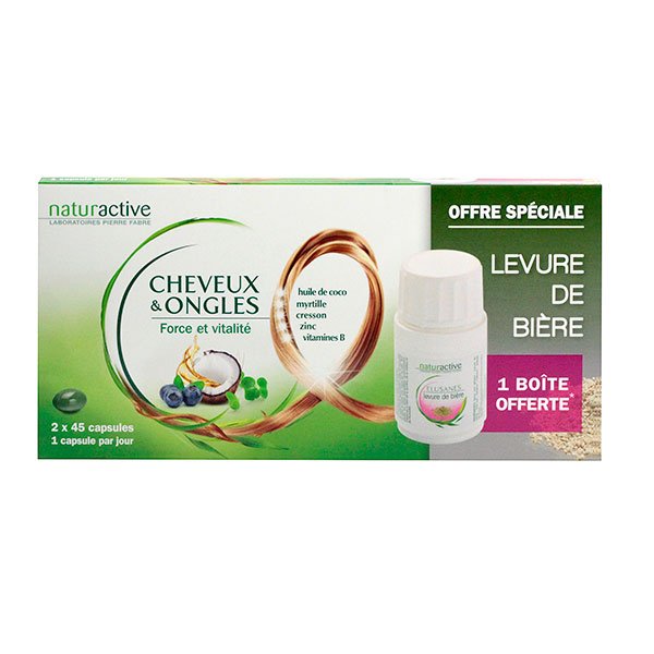 Cheveux & ongles 2x45 capsules