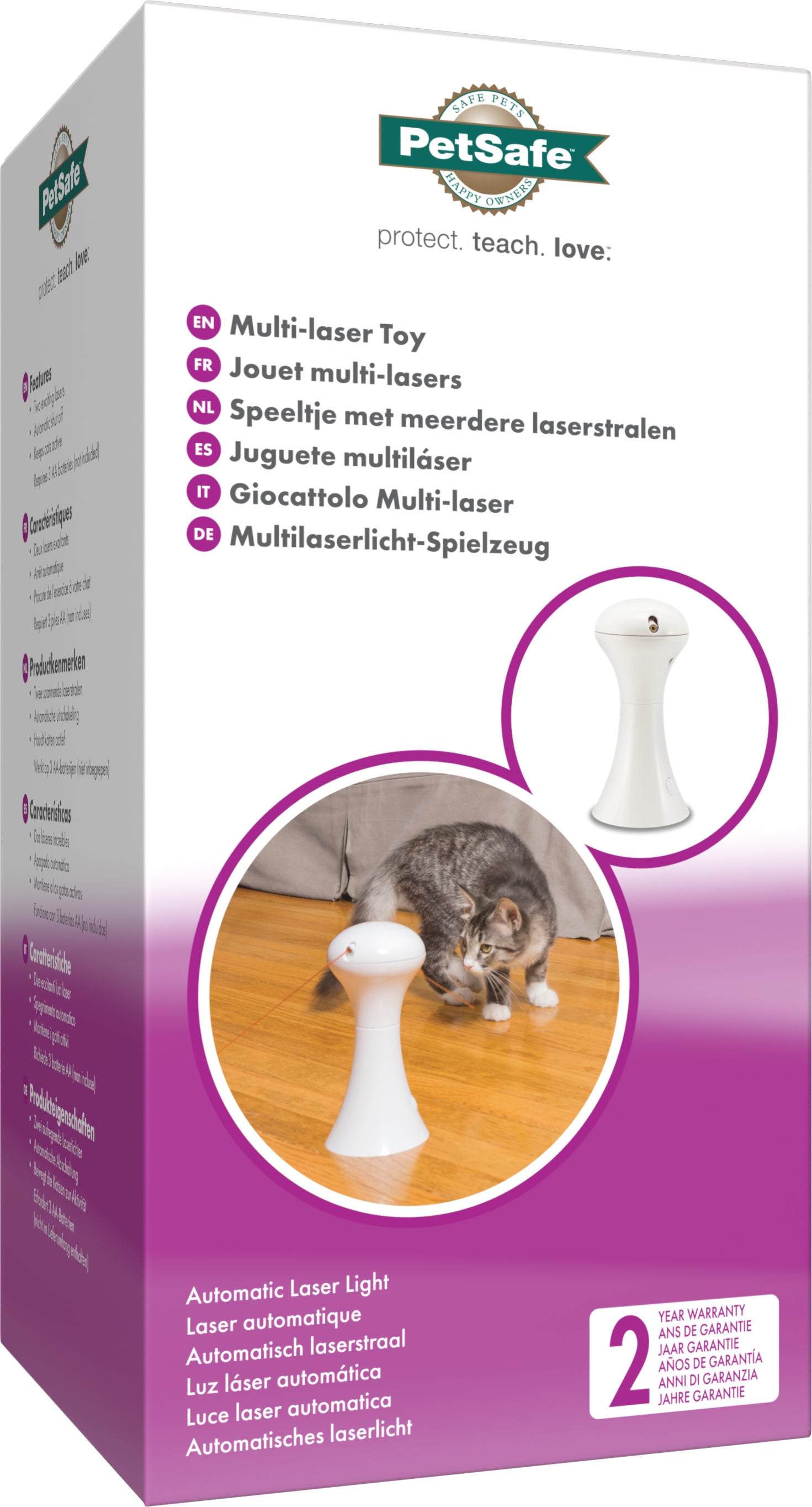 Petsafe kattenspeelgoed Frolicat automatische multi-laser D 10 H 35 cm