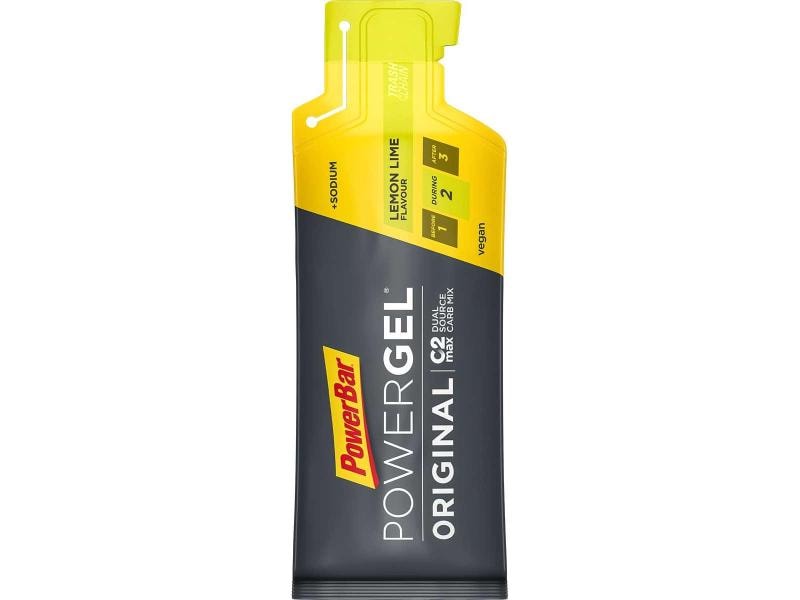 PowerBar Nahrungsgel PowerGel Original, Lemon Lime Nahrungsgel zur Förderung von Ausdauer/Energie