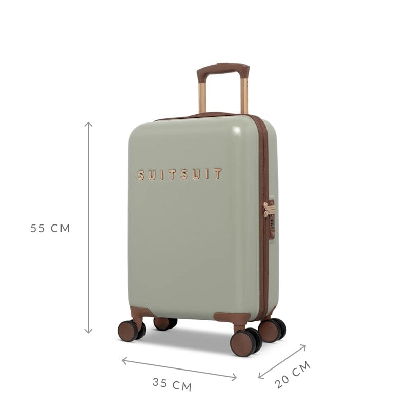 SUITSUIT Fab Seventies Handbagage Spinner 55 Sustained Grey