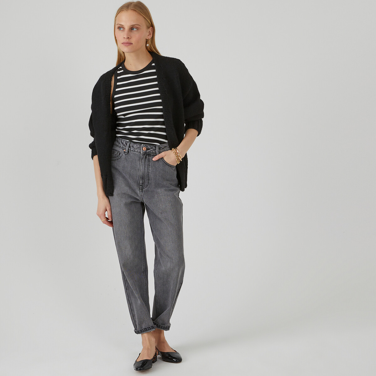 COLEÇÕES LA REDOUTE<br>Colete Cardicool, malha grande