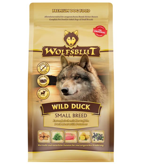 WOLFSBLUT Trockenfutter für Hunde Wild Duck,