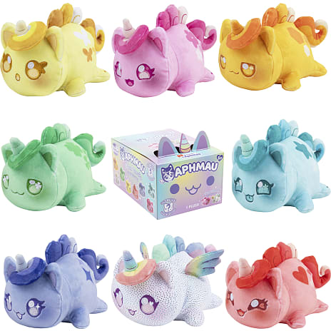 Aphmau MeeMeow enhjørning bamse 15 cm - assorteret