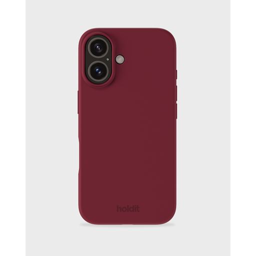 holdit Iphone 16 Silikone Cover, Red Velvet