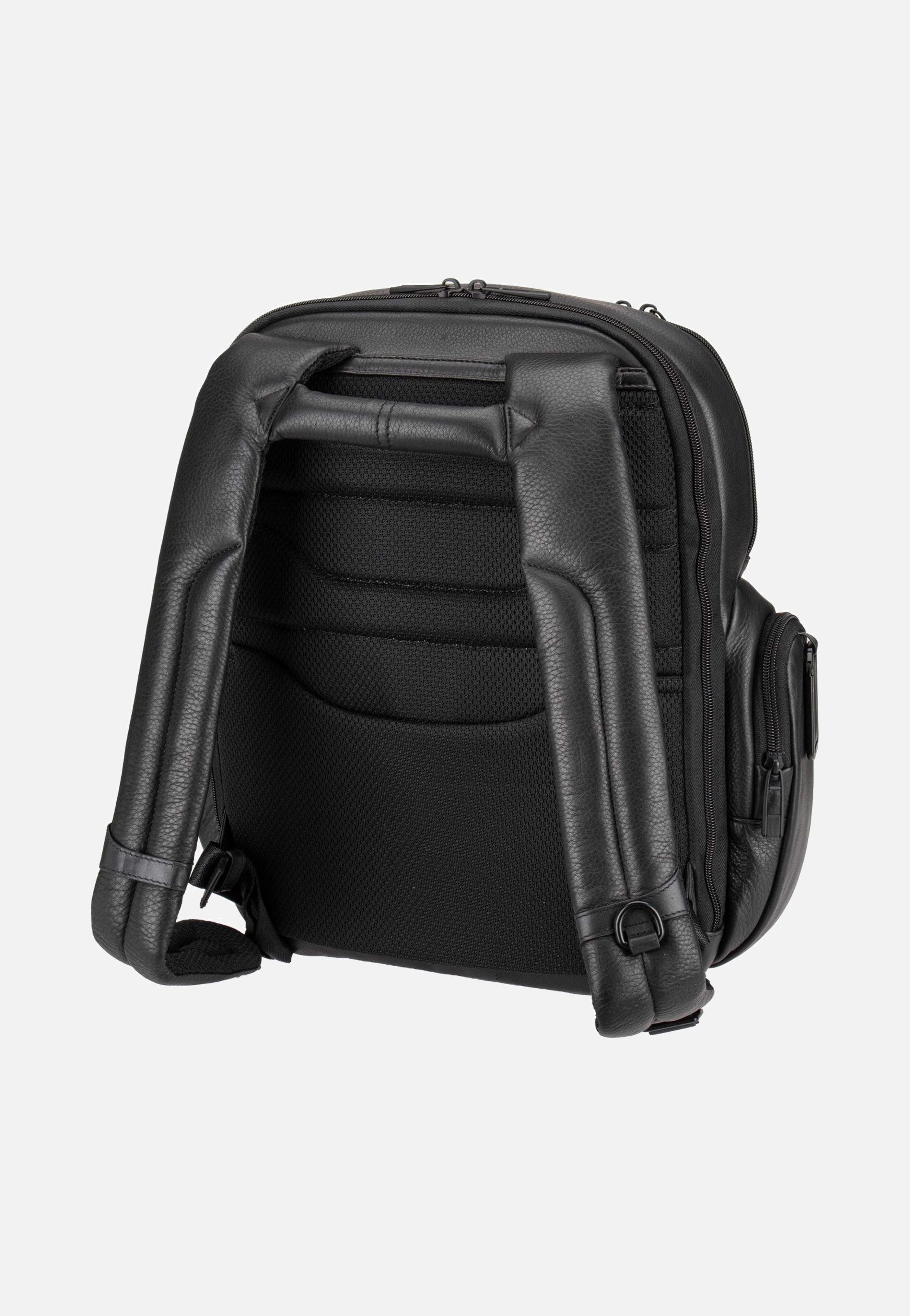 Roadster Leather Evo Backpack Black - Rucksack