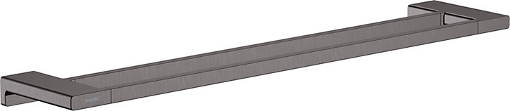 Porte serviettes double 65 cm gun metal Addstoris Hansgrohe