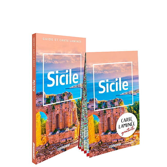 EXPRESSMAP - SICILE GUIDE ET CARTE LAMINEE