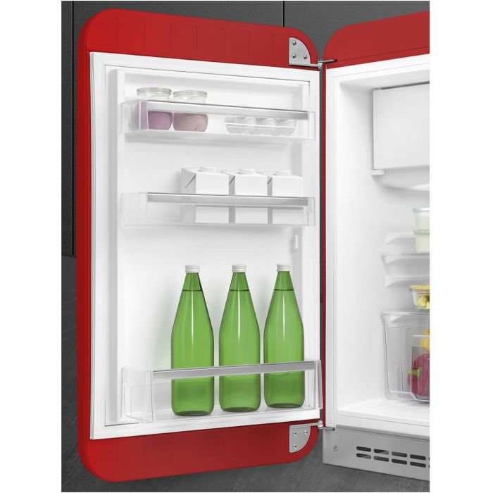 SMEG Stand-Kühlschrank 50's Retro Style FAB10LRD5 Rot