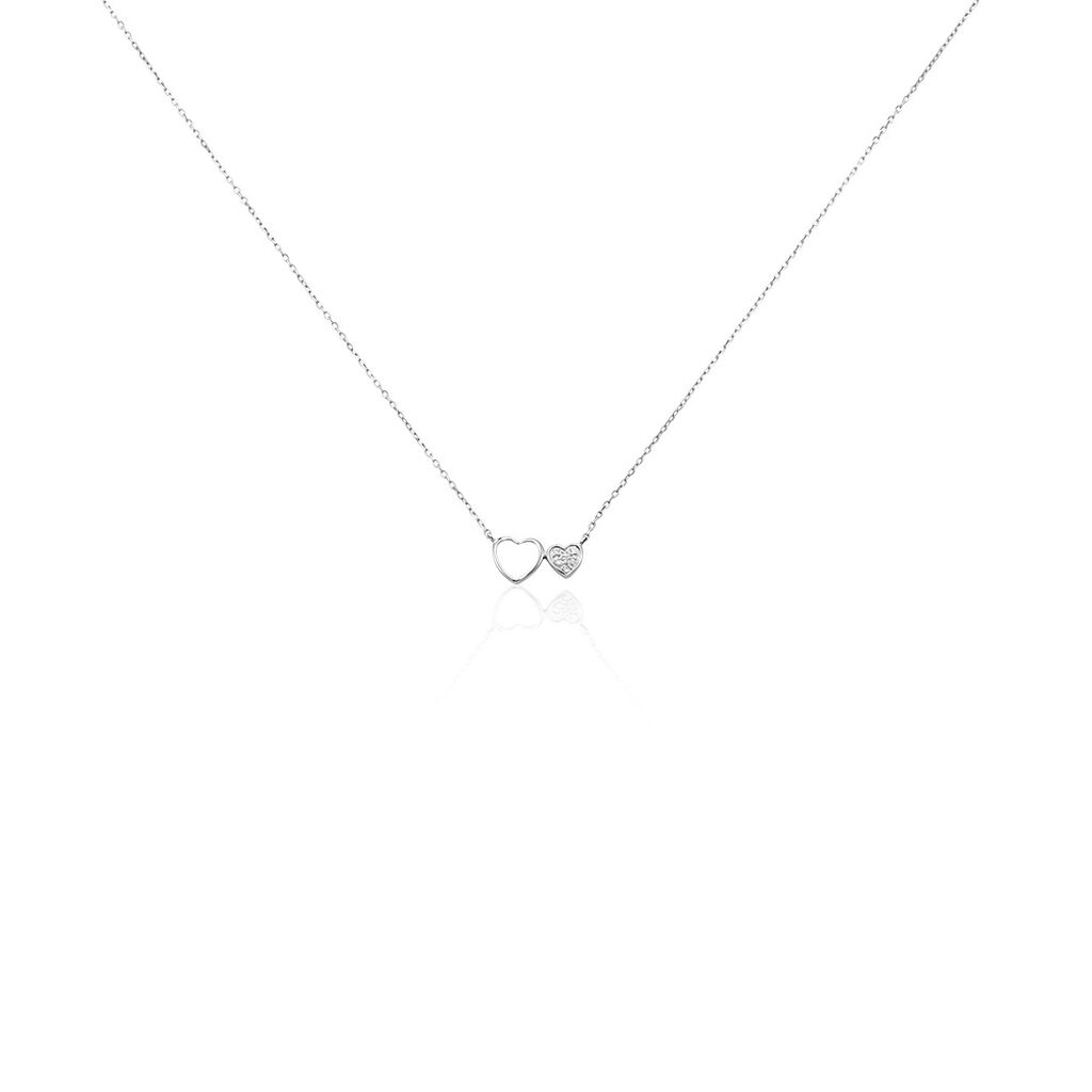 Collier Or Blanc Stacia Diamants
