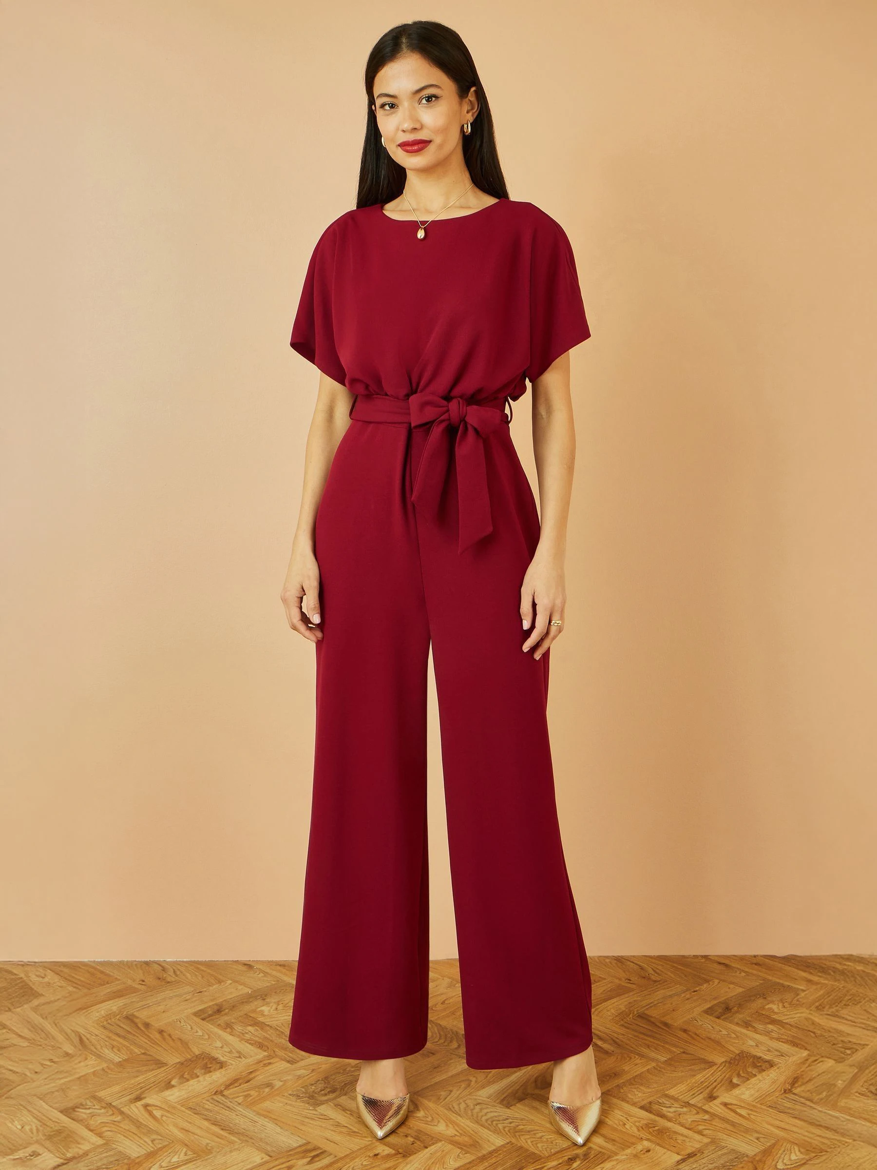 Yumi Batwing Stretch Jumpsuit