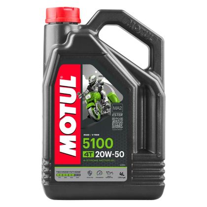 Huile moteur Motul 5100 20W50 4T 4L Universel