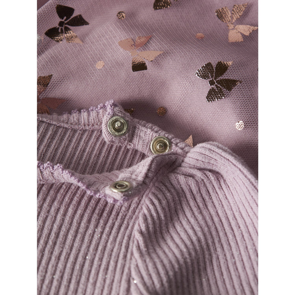 Køb Name It Keepsake Lilac Nbfrosally Ls Kjole