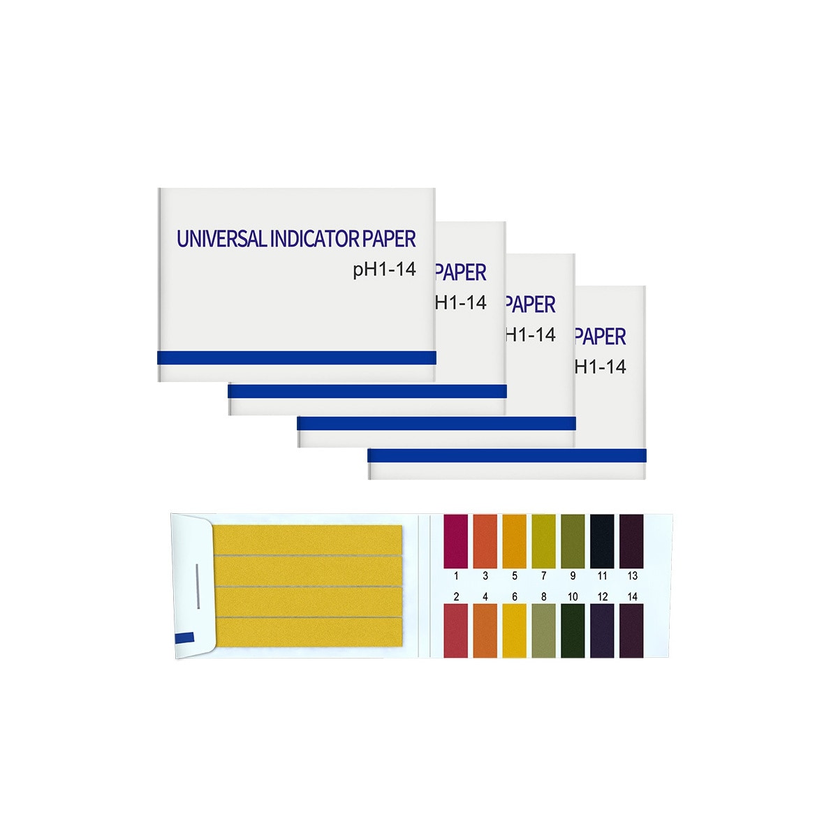 Lakmuslapper for pH-test (1-14) 320 teststrimler