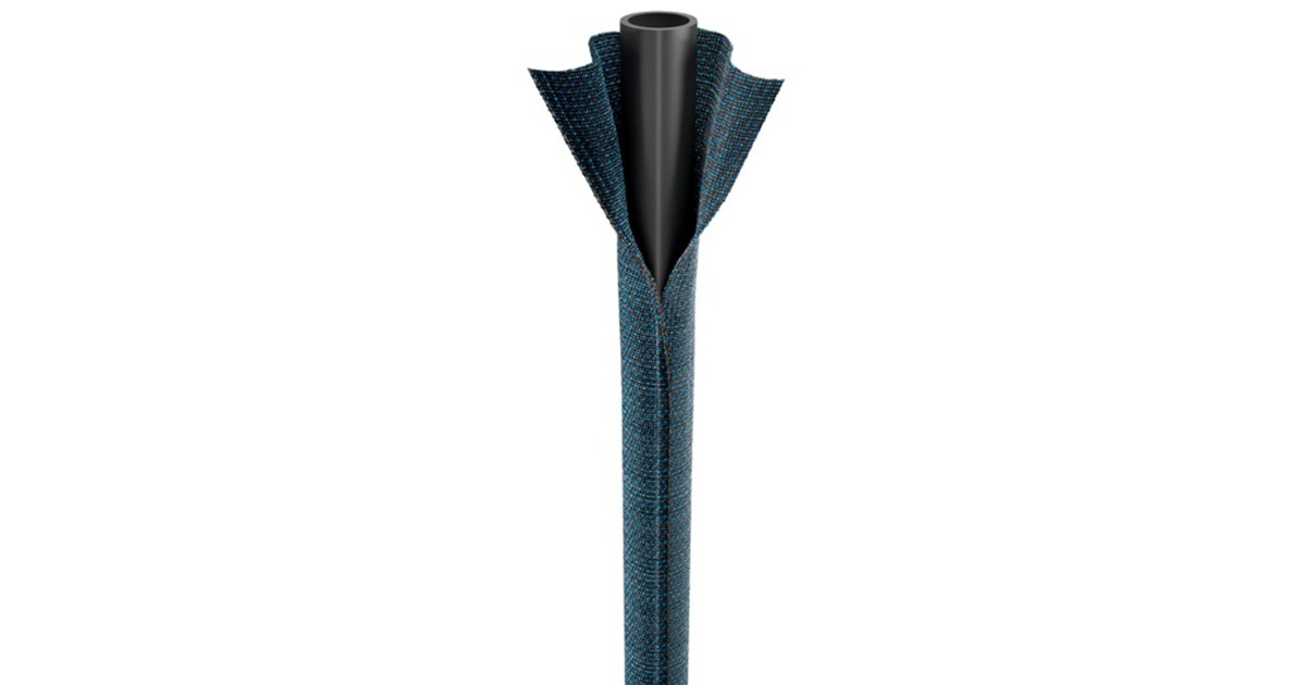 GARDENATextielslang Liano Xtreme 19 mm (3/4”), 30 m  (Donkergrijs/oranje)