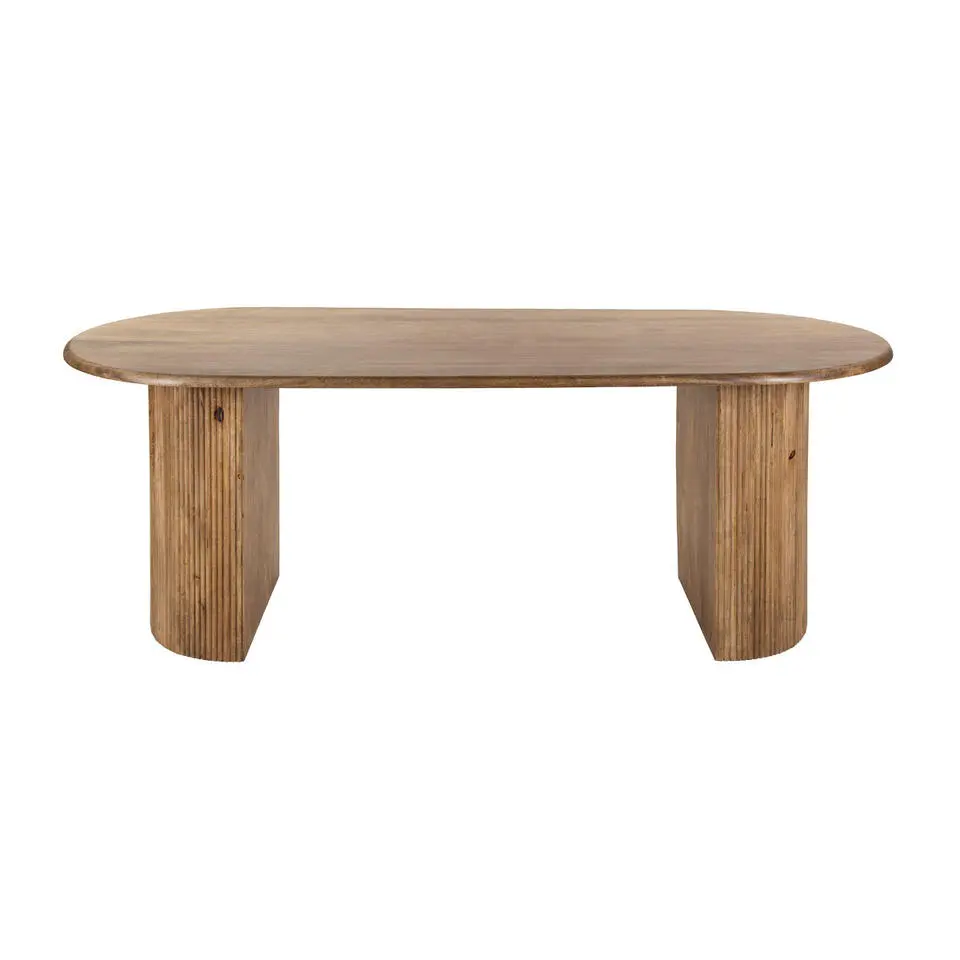Fraaai - Sedona ovale eettafel - 215 cm - naturel