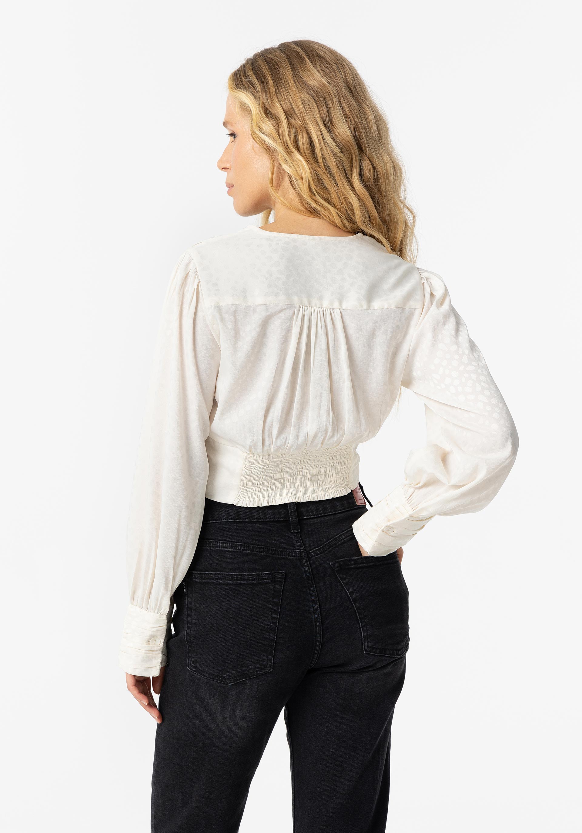 Blusa Cropped Estampada