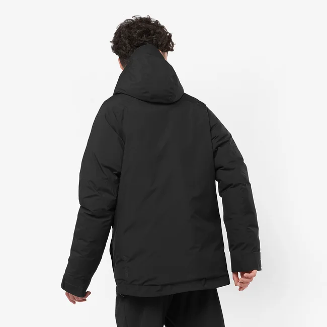 PATROLLER GORE-TEX DOWN  Daunenparka mit Kapuze Herren DEEPBLACK