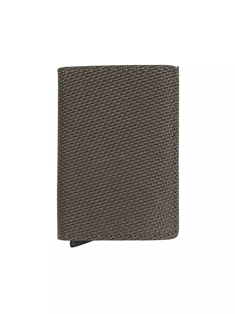 SECRID Geldbörse SLIMWALLET CARBON Khaki olive
