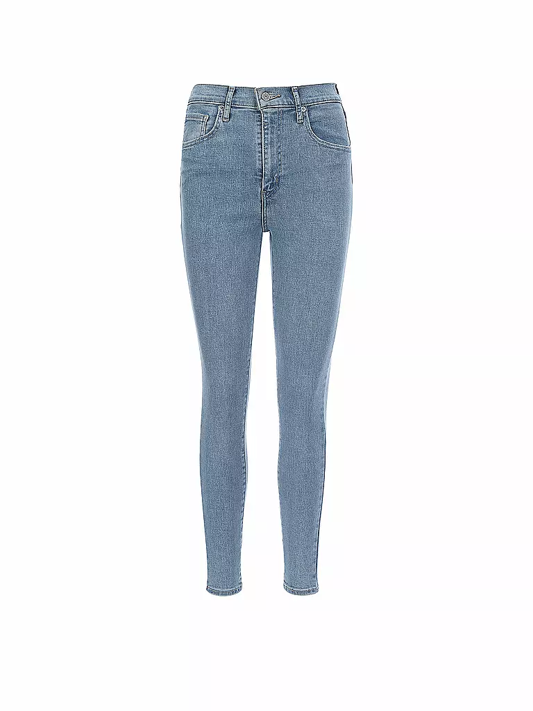 LEVI'S® Highwaist Jeans Super Skinny Fit Mile blau