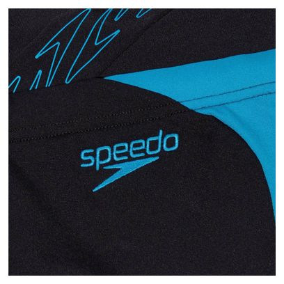 Maillot de Bain Speedo HyperBoom Splice Noir/Bleu