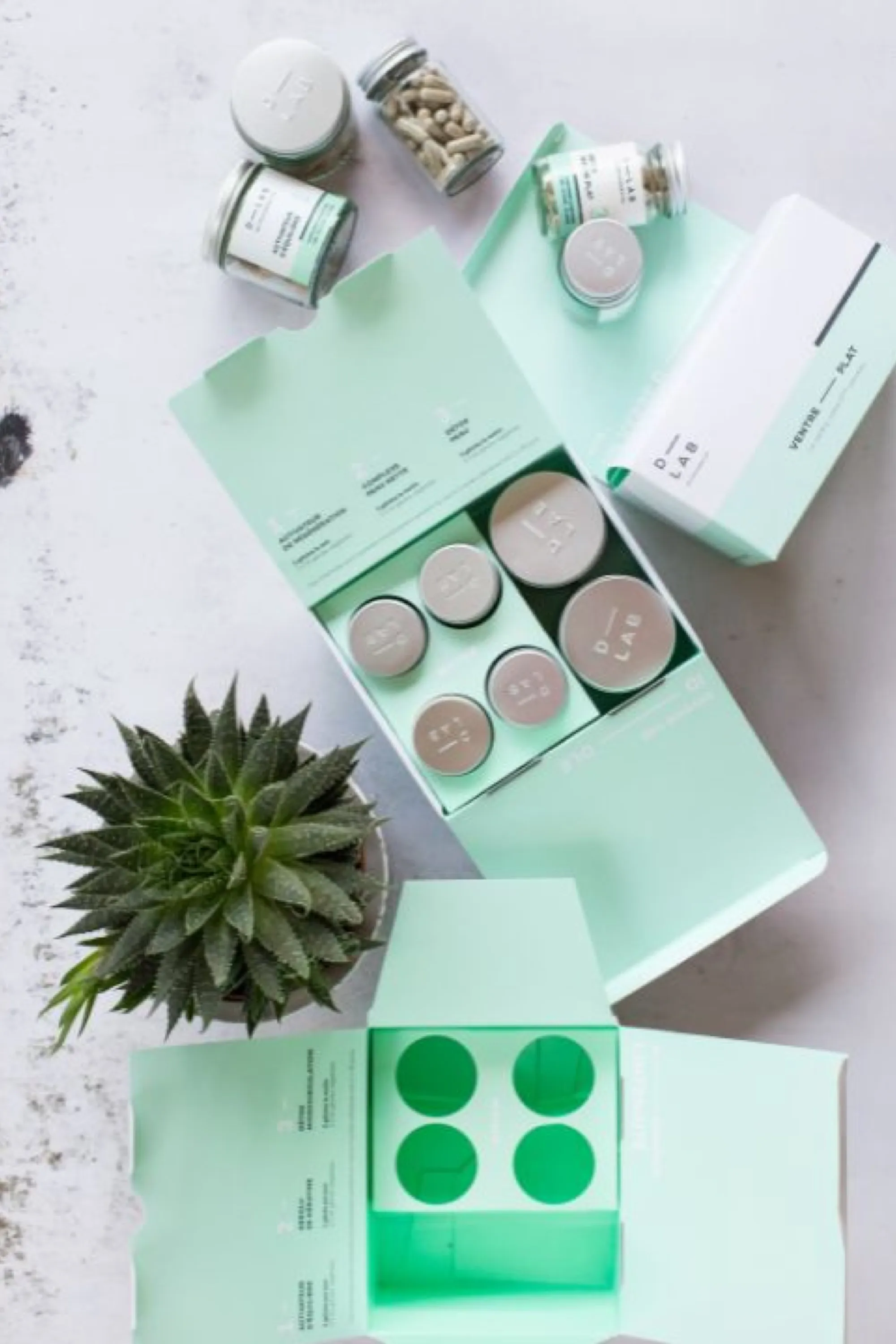 D-LAB Nutricosmetics Compléments alimentaires Programme Ventre-Plat-141.2 g