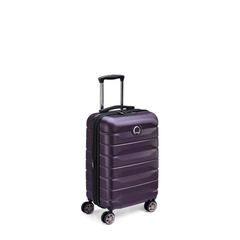 Valise cabine rigide Air Armour Extensible 55 cm Violet foncé
