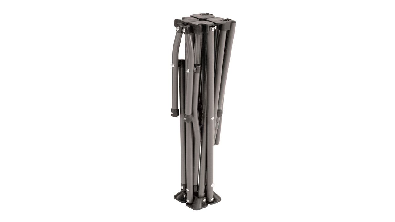 Outwell Emilio Black Klappstuhl mit Nackenstütze 65 x 44 x 101 cm