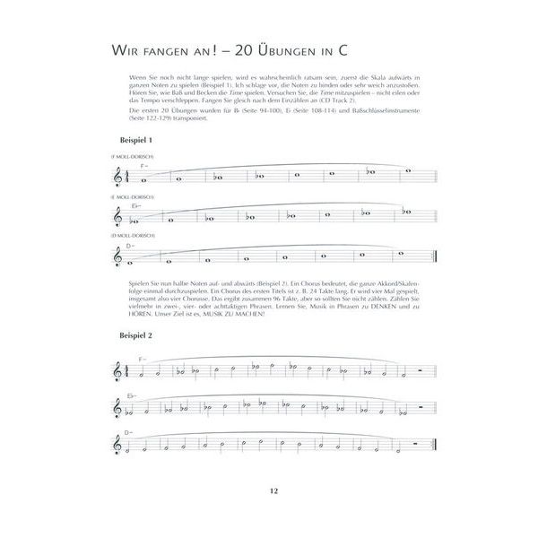 Advance Music Aebersold Jazz Improvisation deutsch