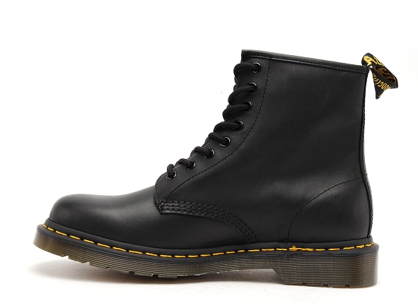 Dr martens boots bottine homme 1460 greasy noir